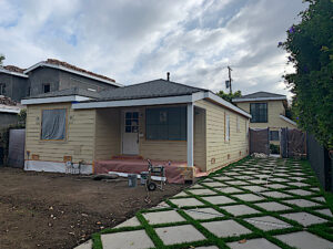 cottage before painting