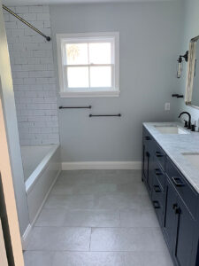 bathroom after renovation